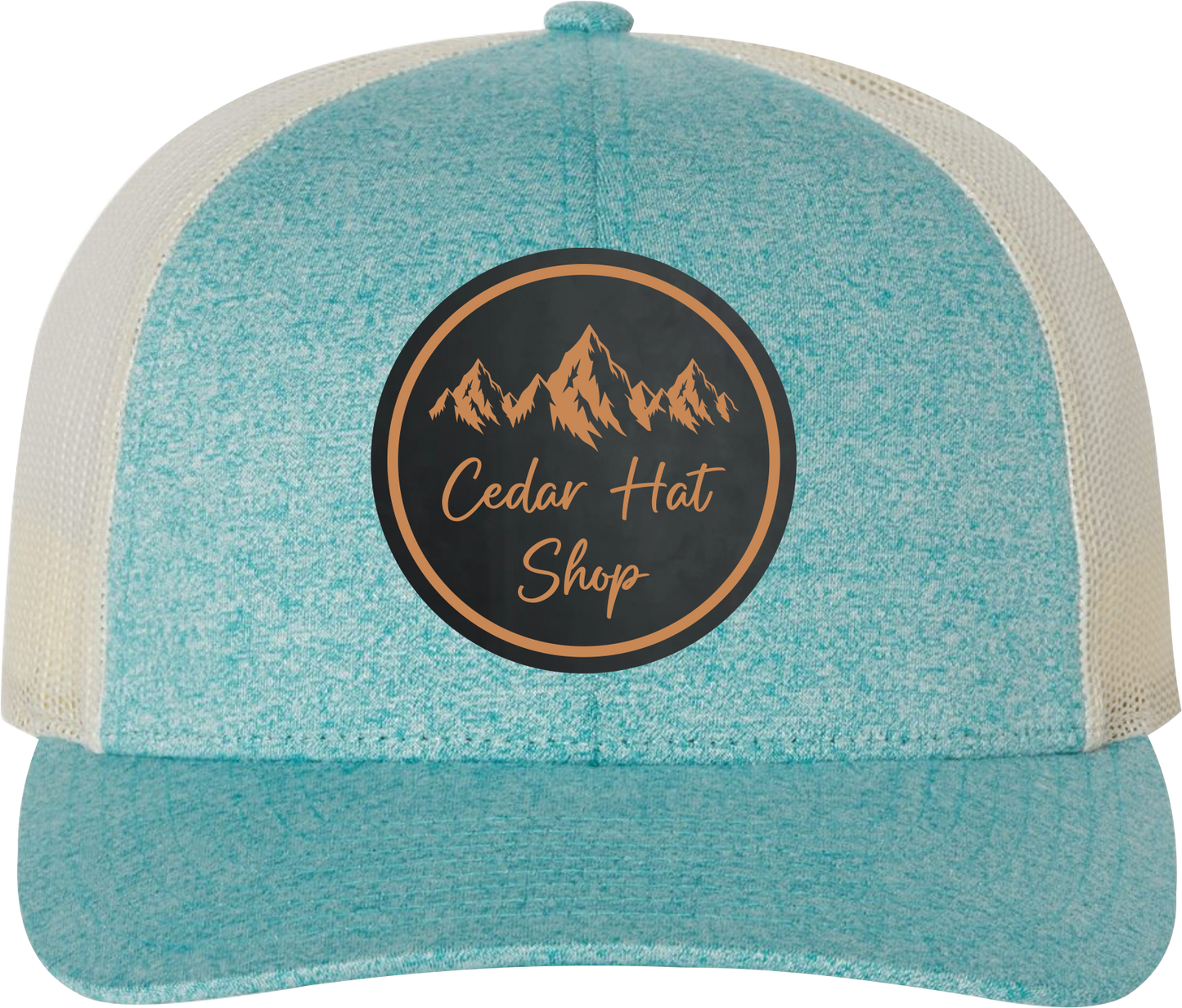 Heather Teal on Cream Richardson 115