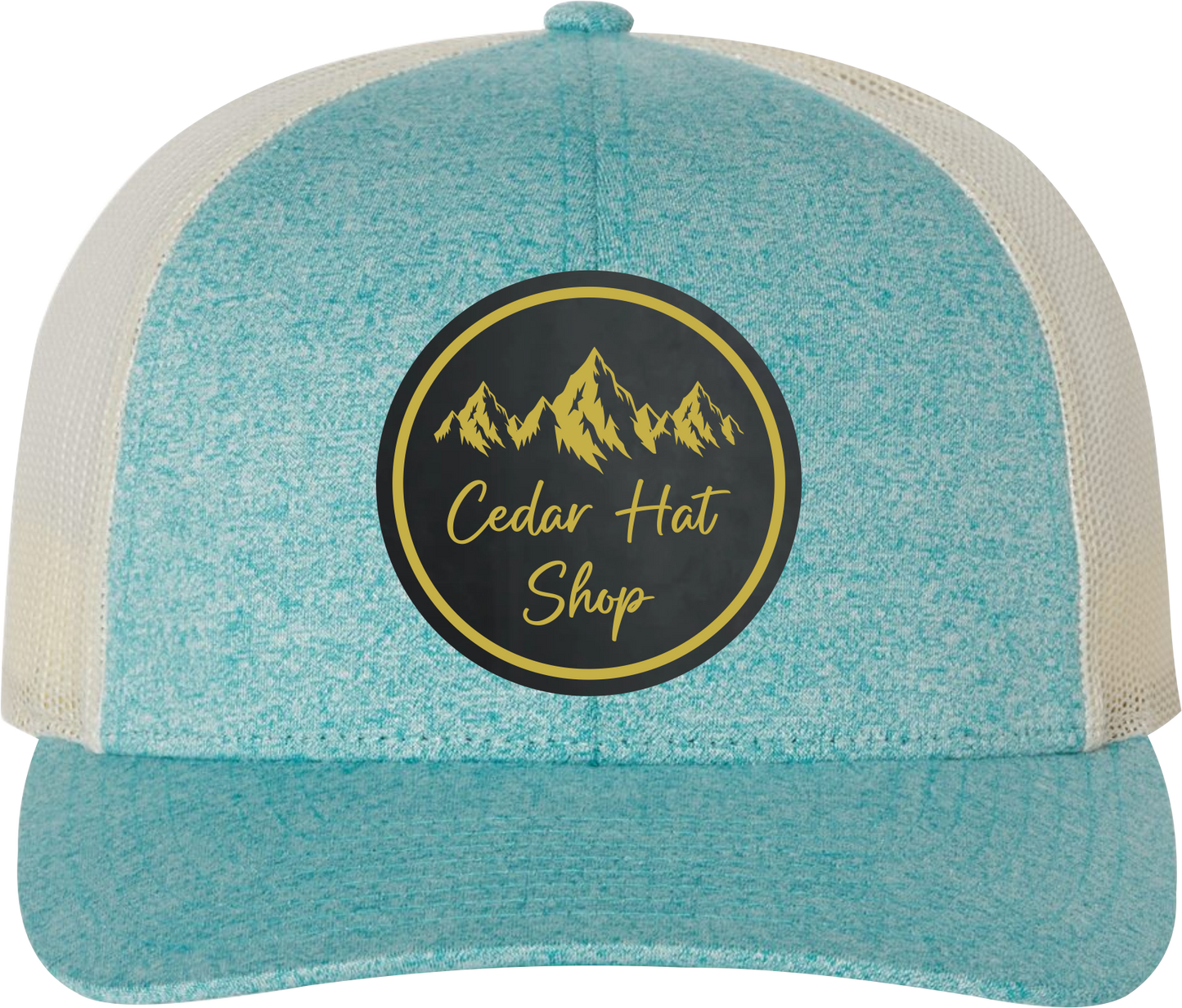 Heather Teal on Cream Richardson 115