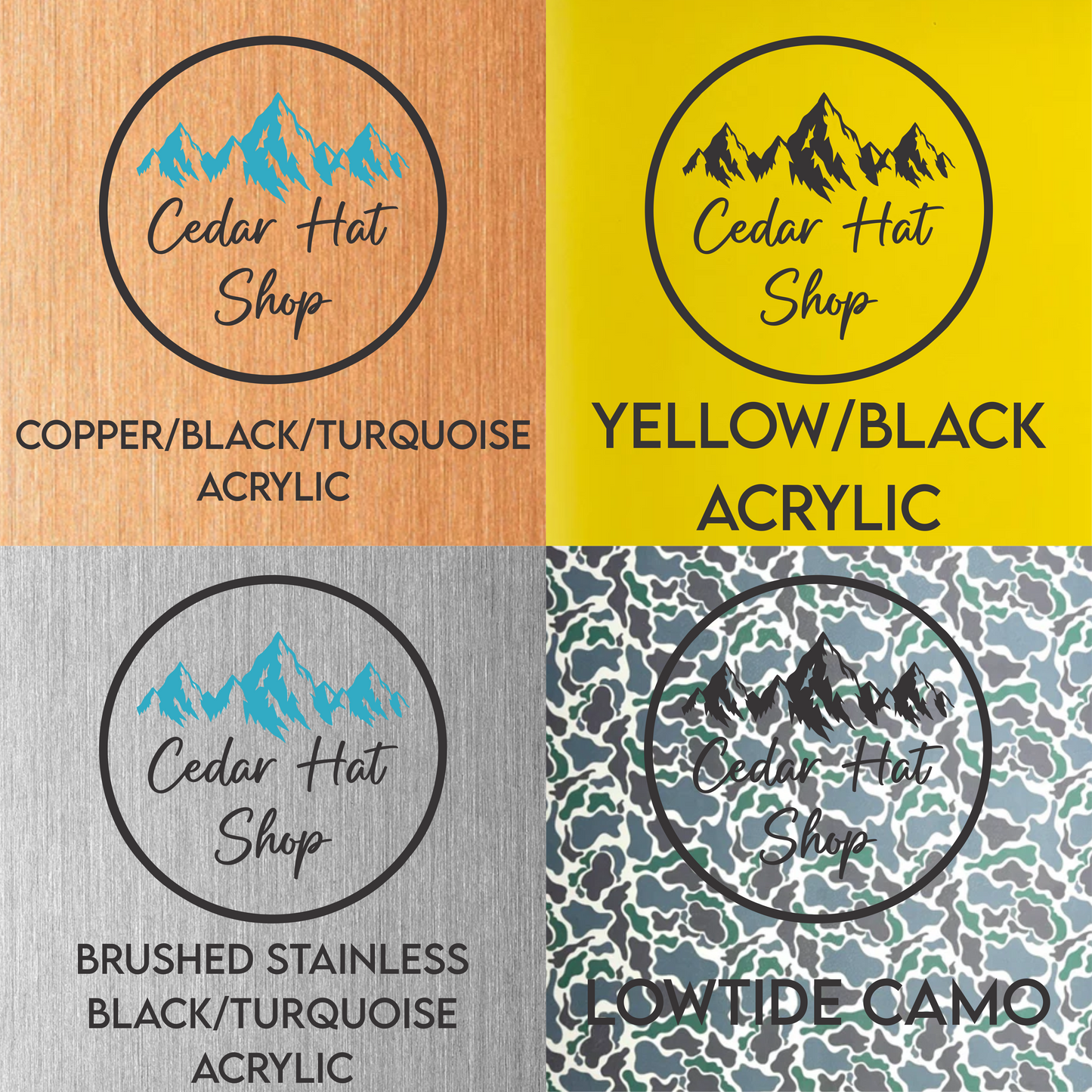 Sand to Blue Sweatproof Performance Hat