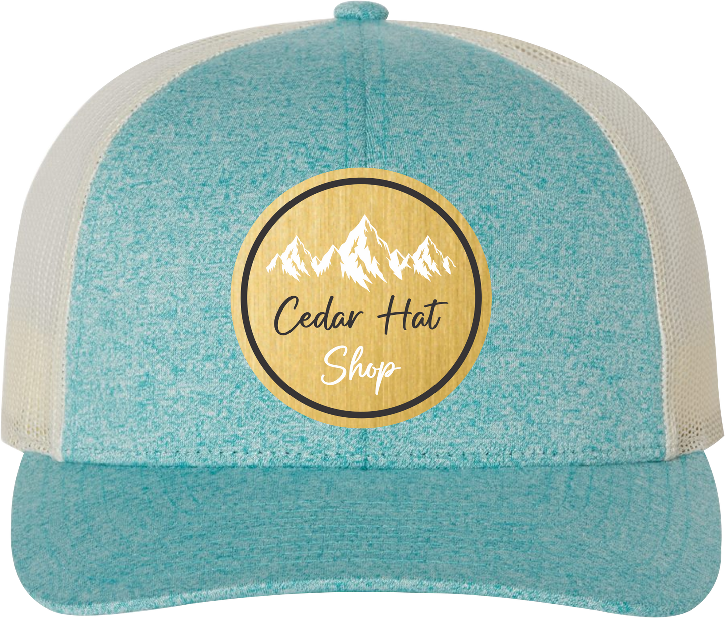 Heather Teal on Cream Richardson 115