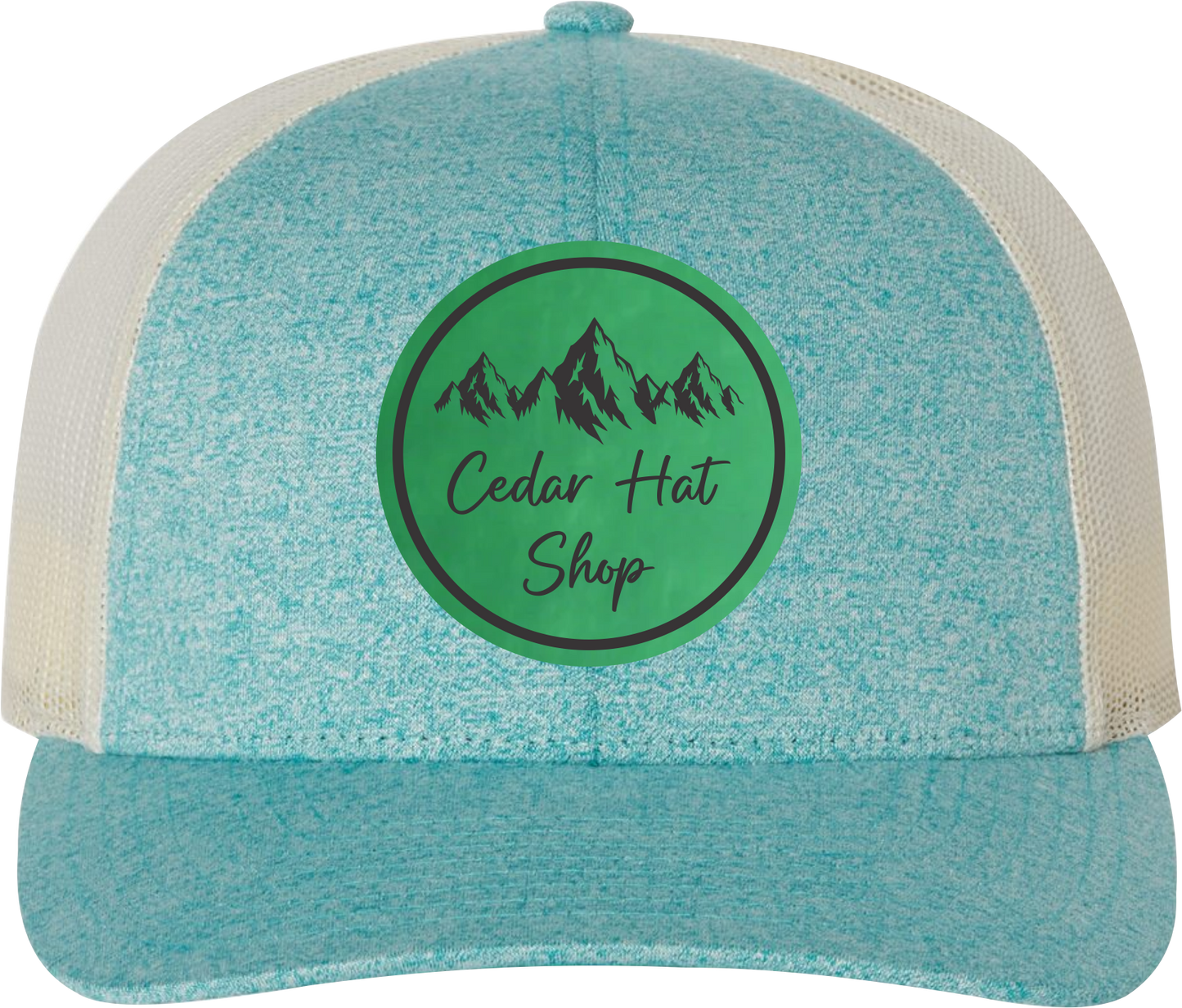 Heather Teal on Cream Richardson 115