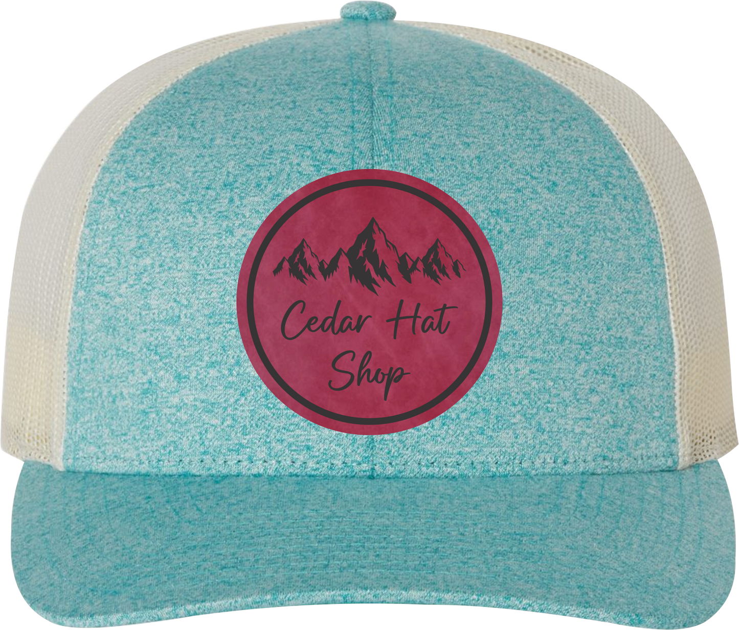 Heather Teal on Cream Richardson 115