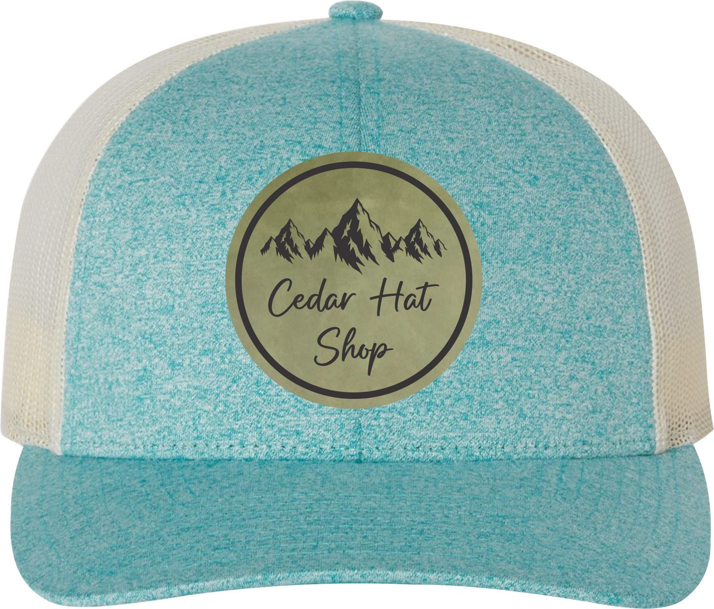 Heather Teal on Cream Richardson 115