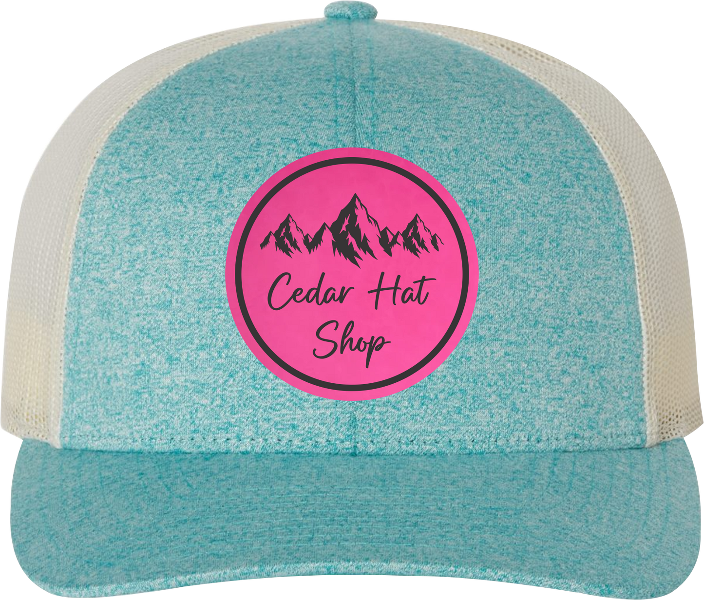 Heather Teal on Cream Richardson 115