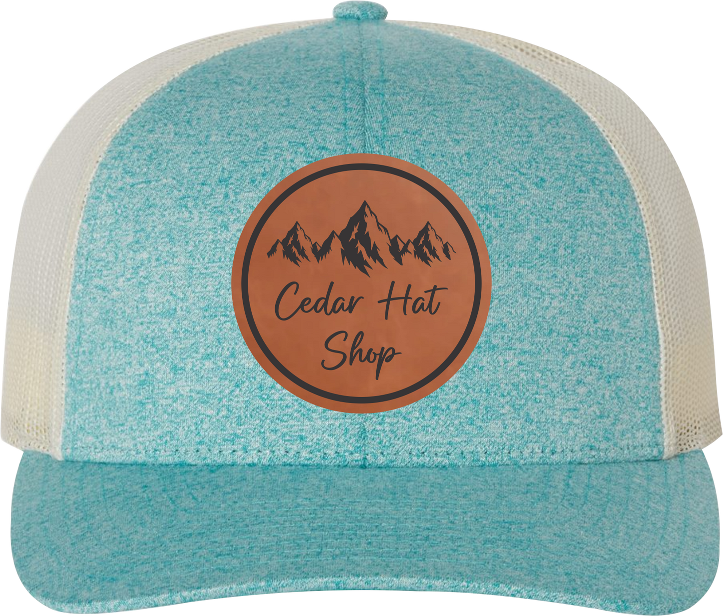 Heather Teal on Cream Richardson 115