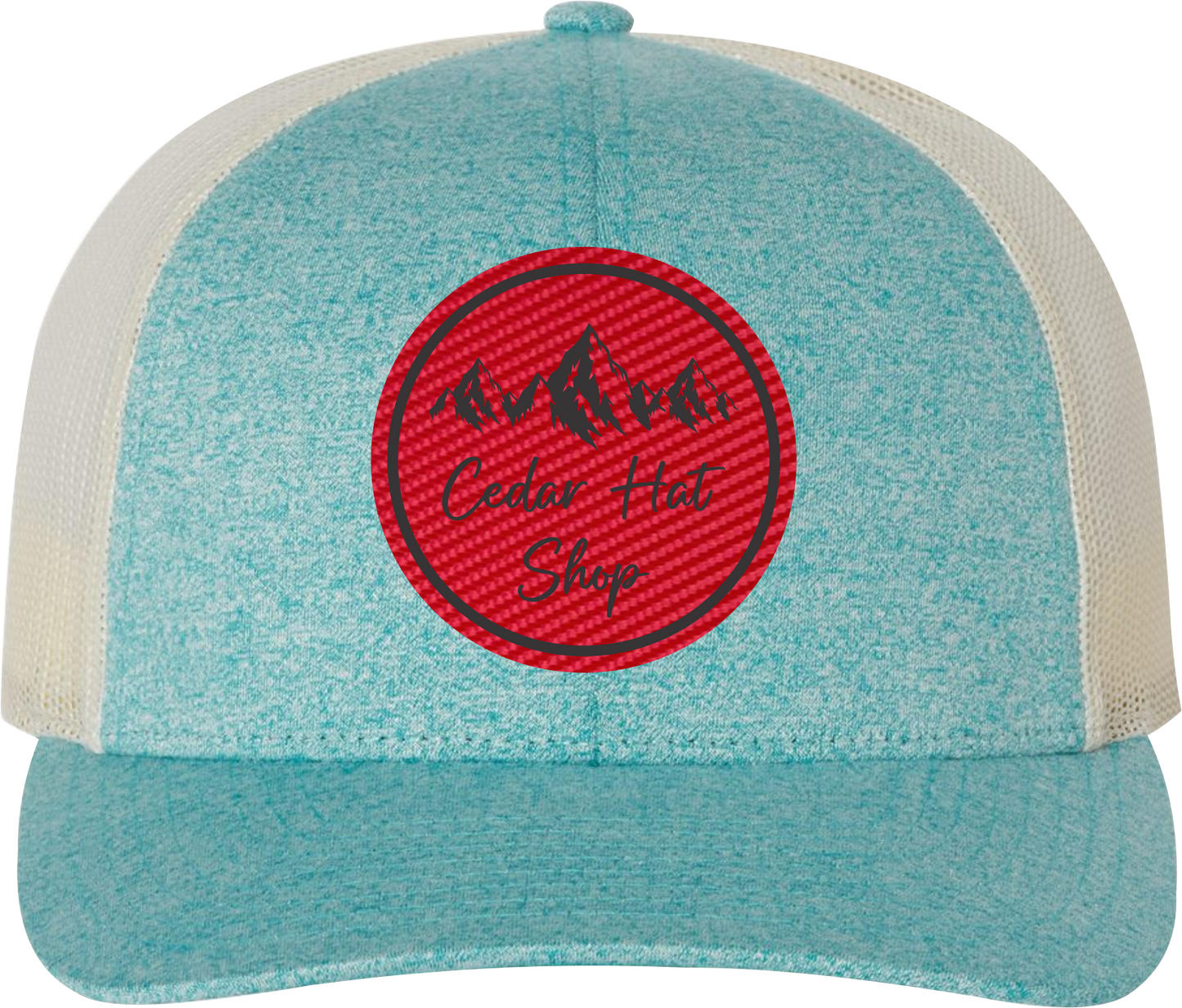 Heather Teal on Cream Richardson 115