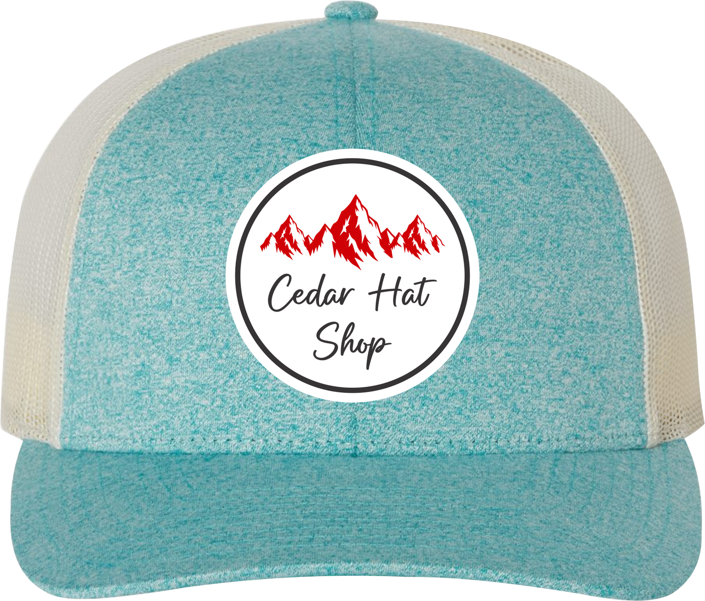 Heather Teal on Cream Richardson 115