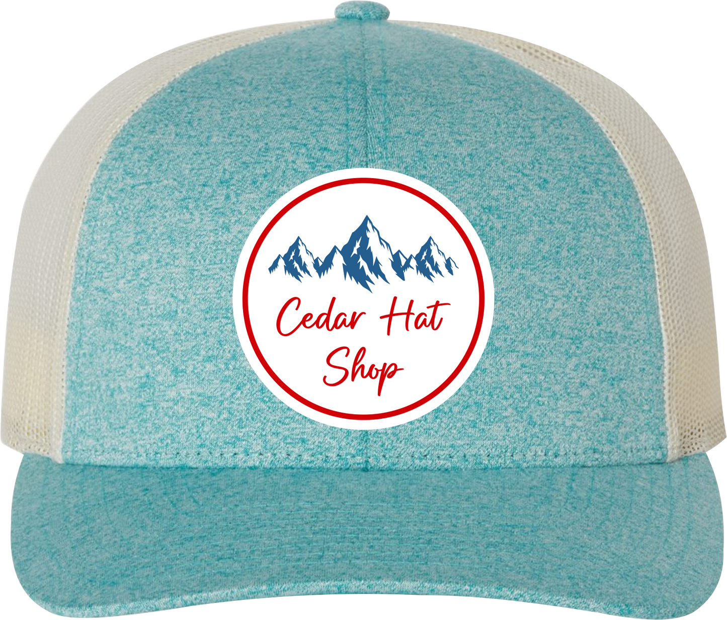 Heather Teal on Cream Richardson 115