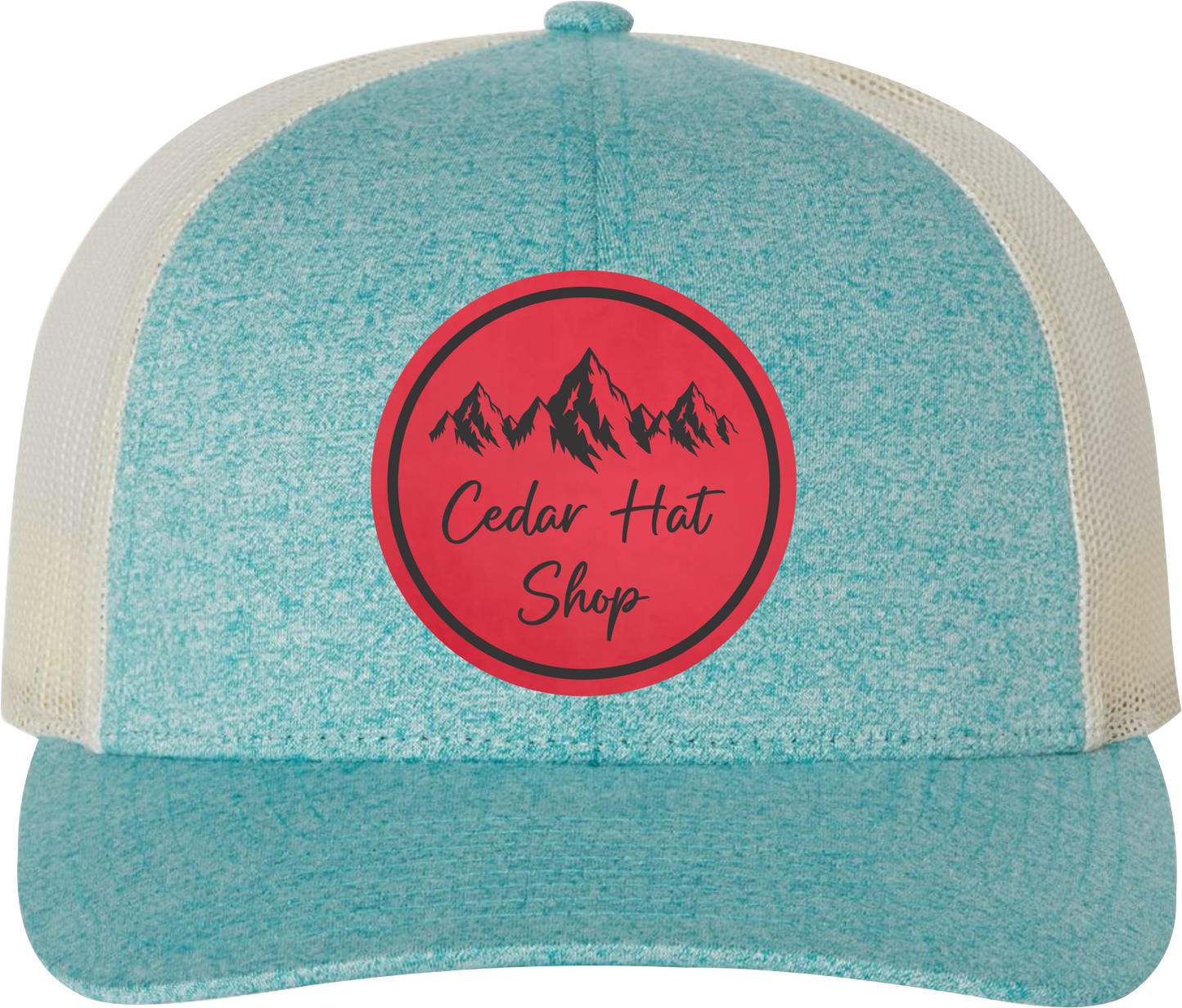 Heather Teal on Cream Richardson 115