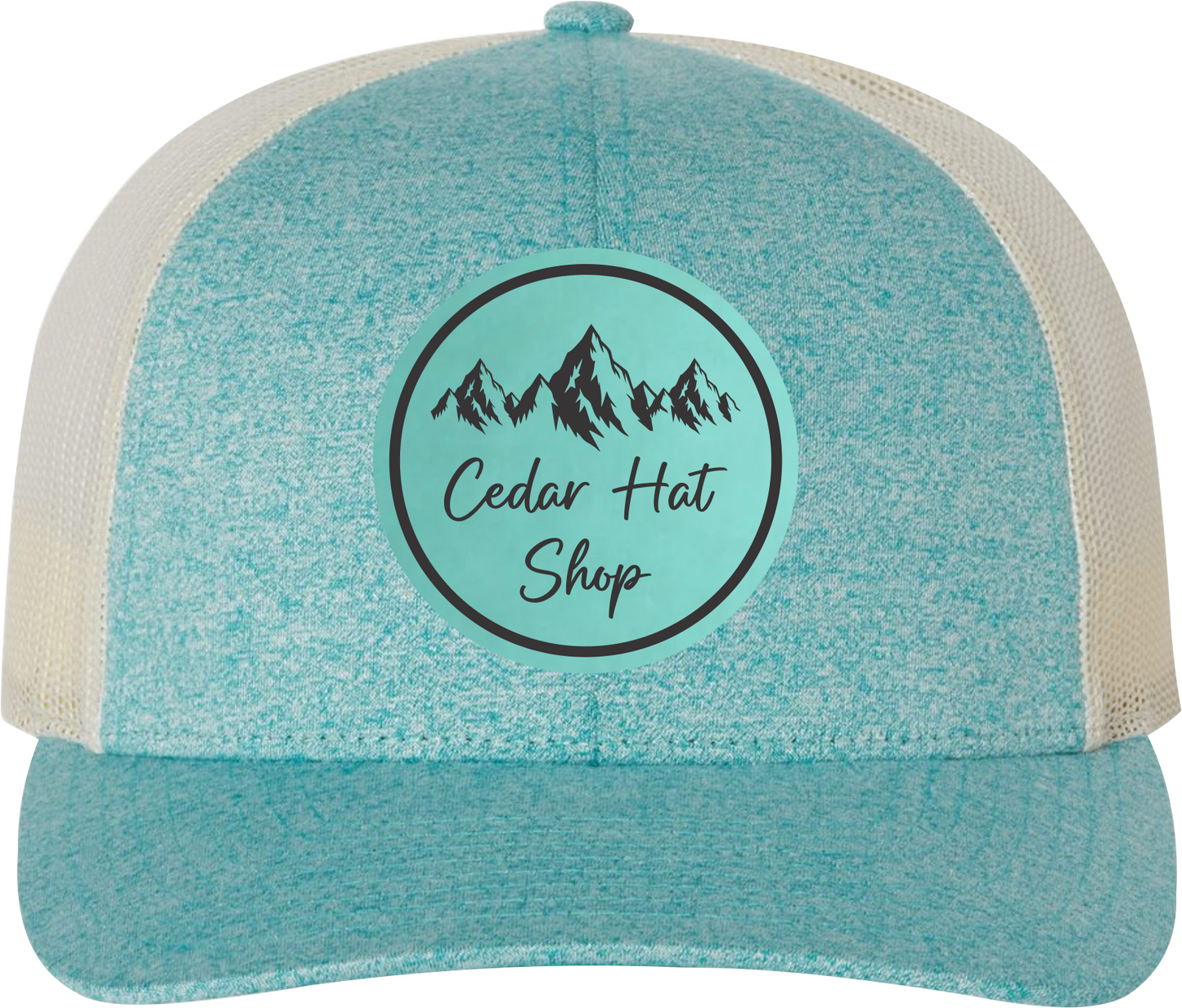 Heather Teal on Cream Richardson 115