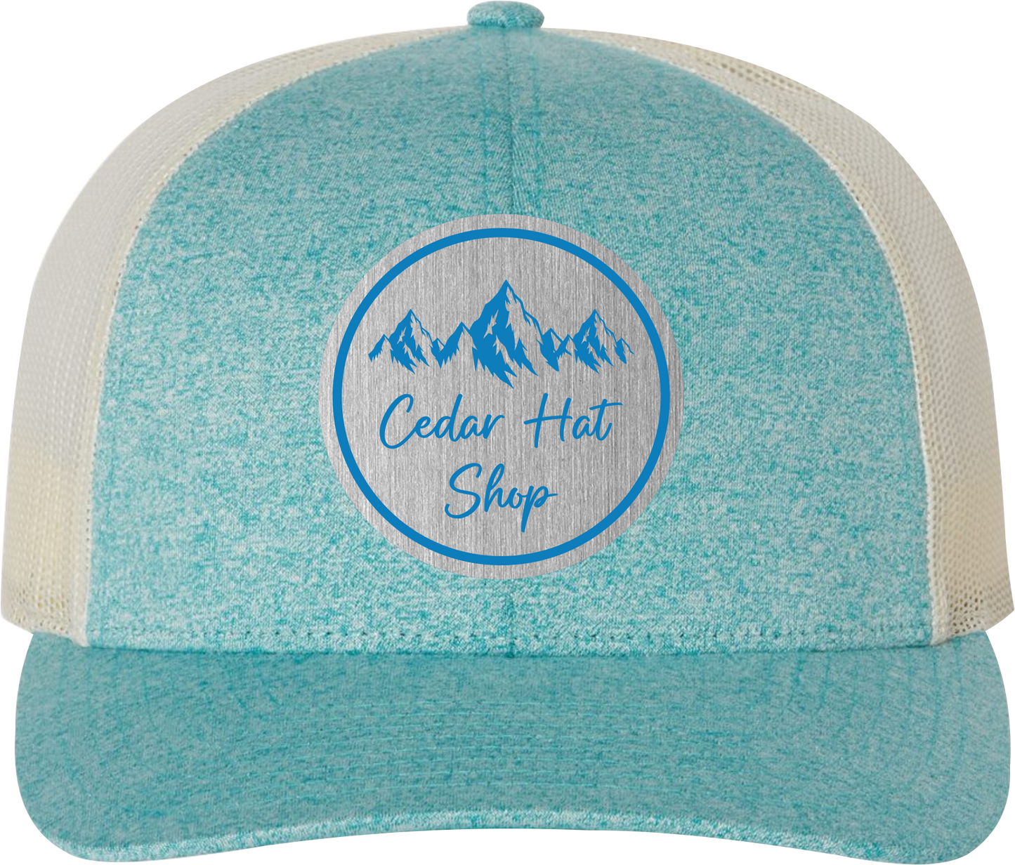 Heather Teal on Cream Richardson 115