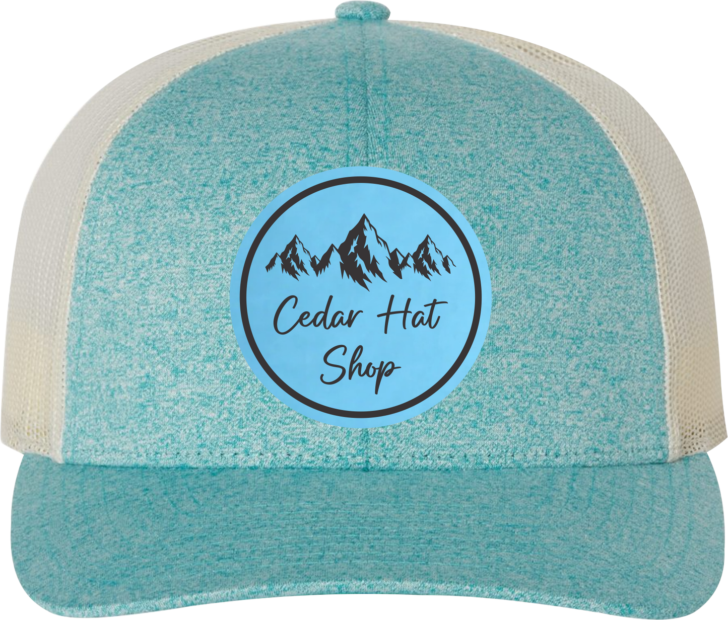 Heather Teal on Cream Richardson 115