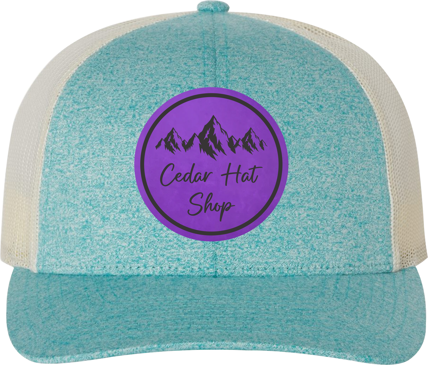 Heather Teal on Cream Richardson 115