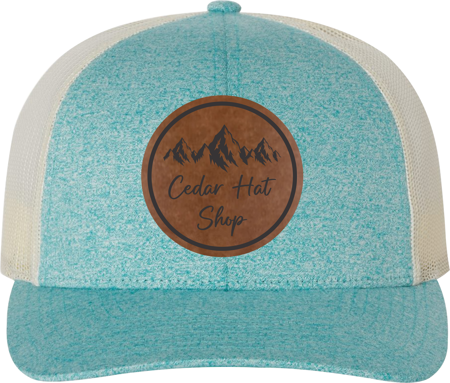 Heather Teal on Cream Richardson 115