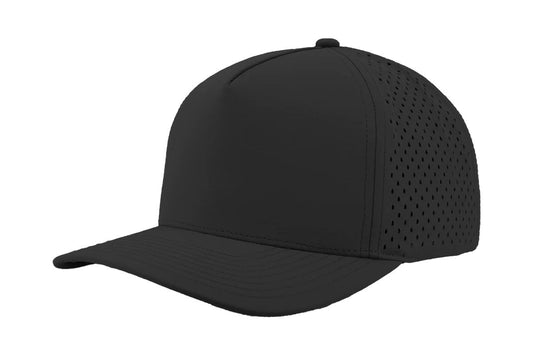 Zapped Blackhawk Black on Black Sweatproof Performance Hat