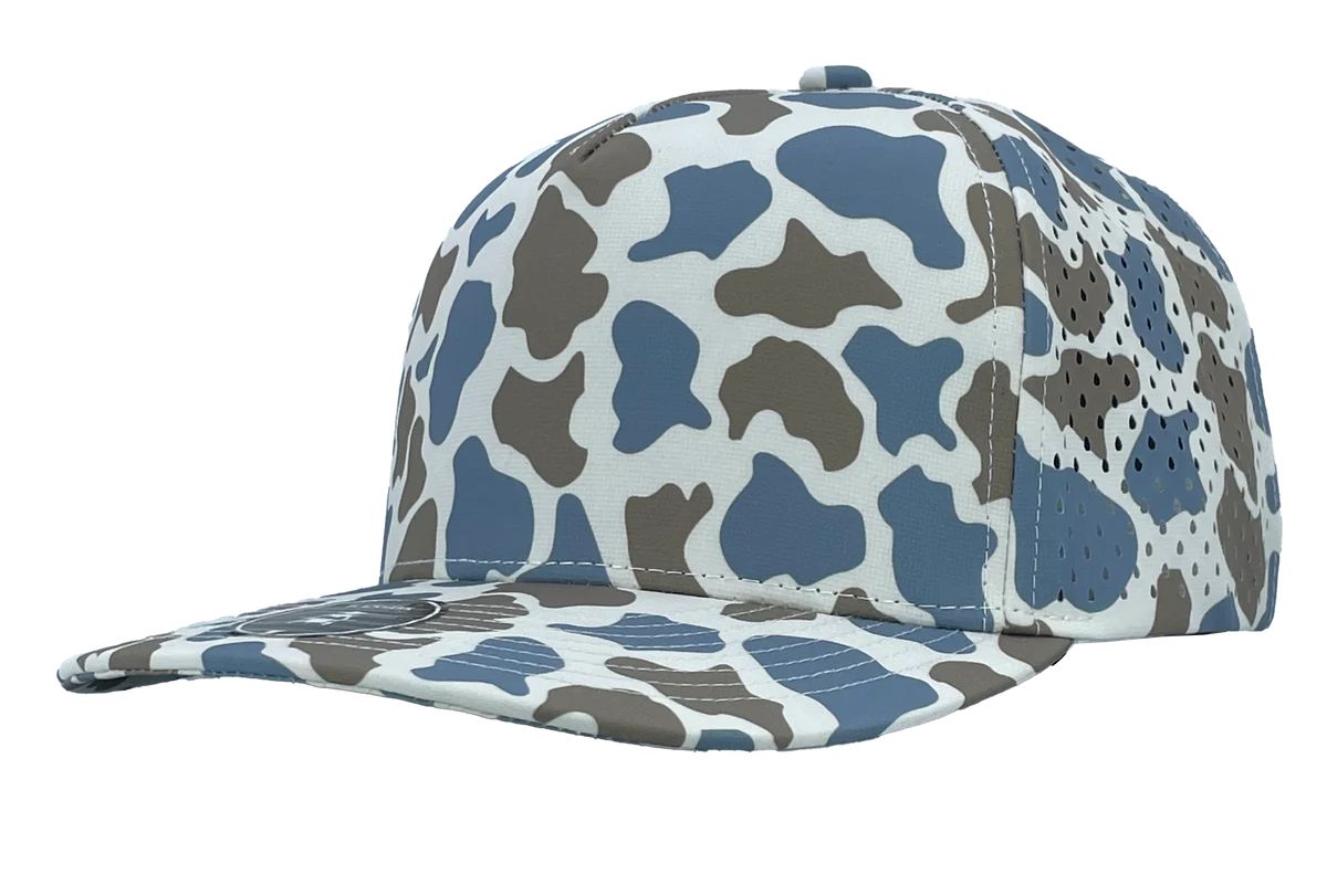 Zapped Blackhawk Blue Old School Camo Sweatproof Hat