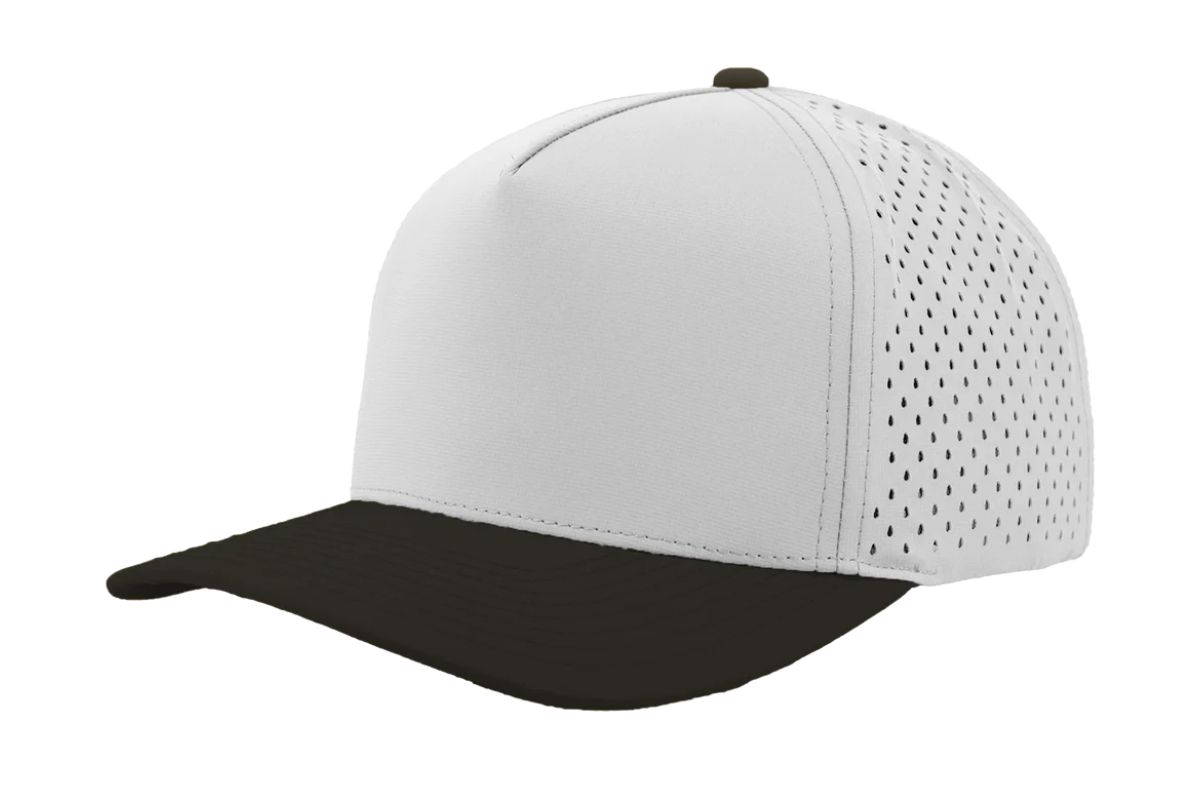 Zapped Blackhawk Off White with Black Bill Sweatproof Hat