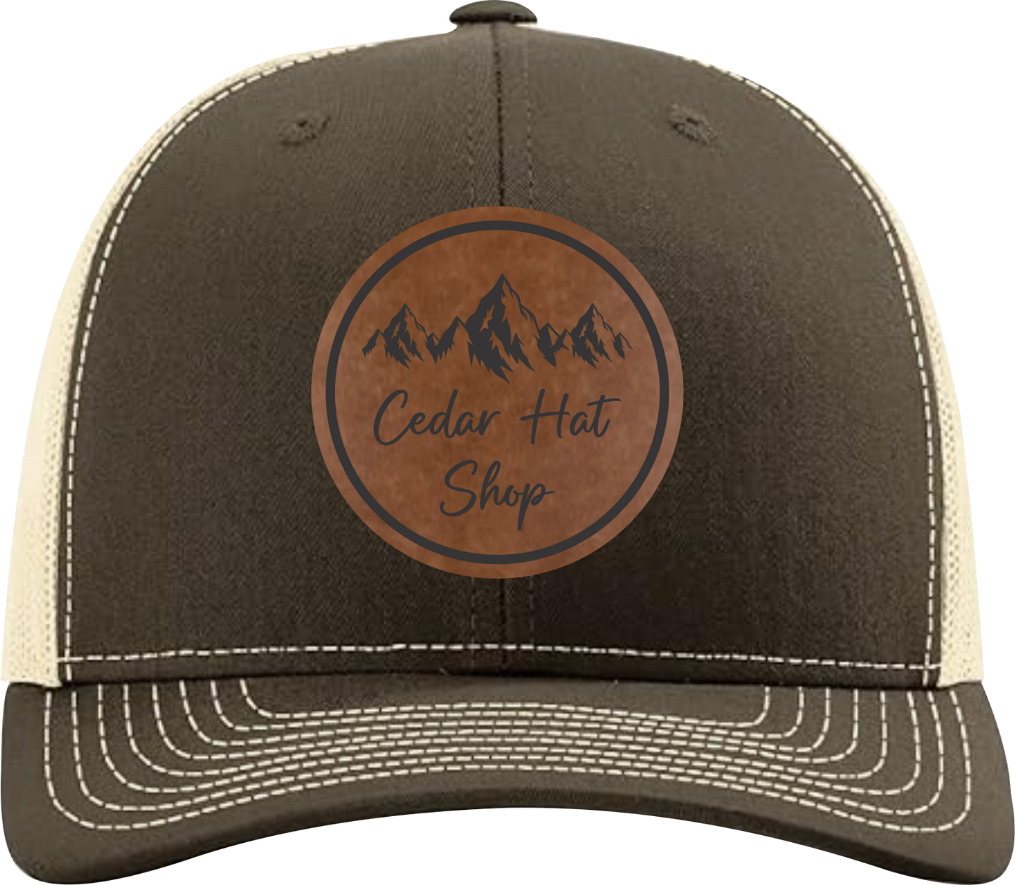 Chocolate Chip Brown on Cream Richardson 112